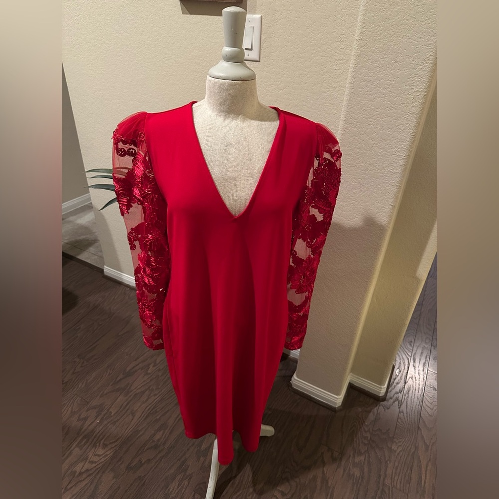 ❤️❤️New Express Vibrant Red Dress